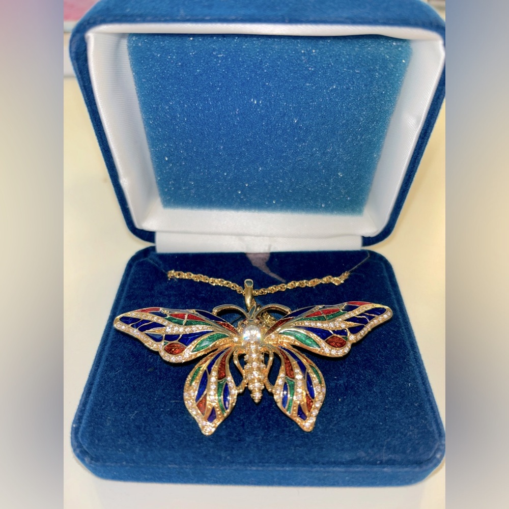 Jacqueline Kennedy Butterfly Pin/Pendent